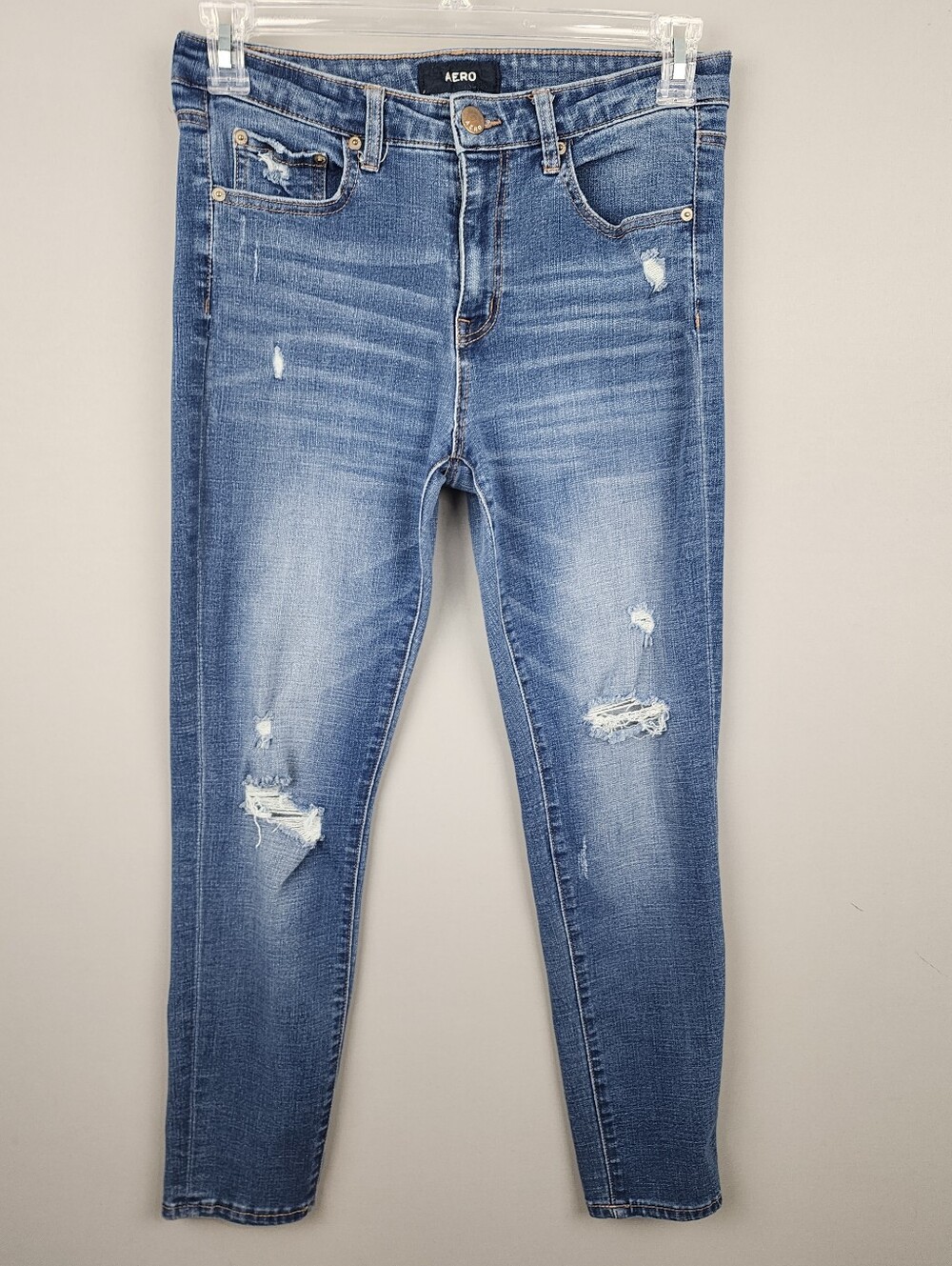 Aero High Rise Jegging Jeans Sz 12